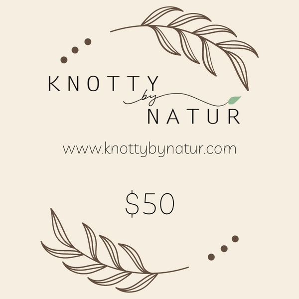 Knotty By Natur Gift Card