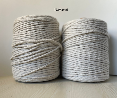 3mm Cotton String - Natural